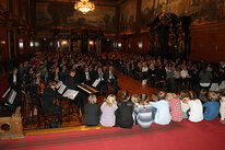Senatsempfang im großen Festsaal des Rathauses; Foto: © Peter Albrecht/BSB